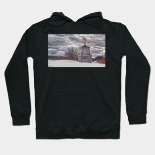 Mill in the Winter's Embrace Hoodie